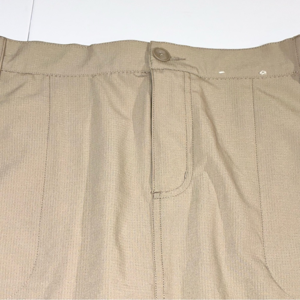 Tilley Women's Trek Ripstop Skirt Large Tan Khaki NWOT comfort Hiking - Picture 5 of 13